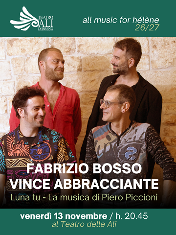 Fabrizio Bosso - Vince Abbracciante | Luna tu. La musica di Pietro Piccioni